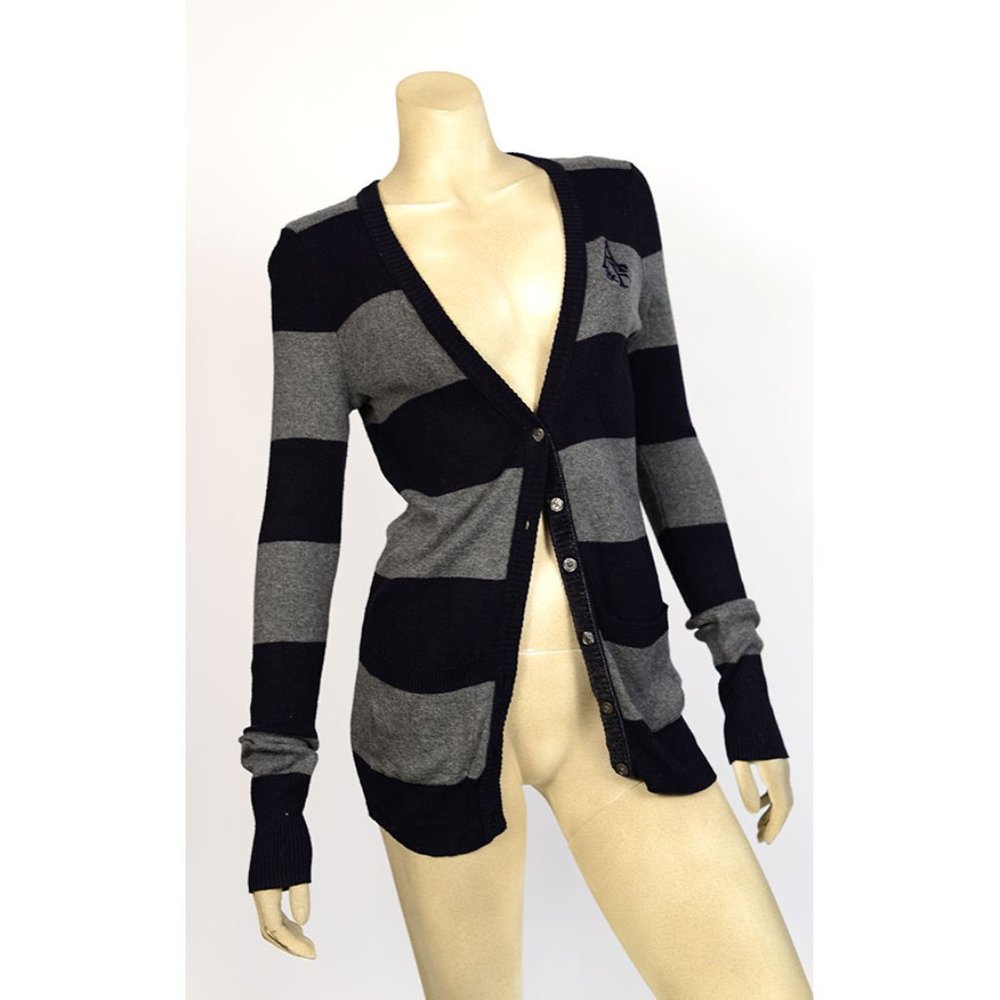ABERCROMBIE & FITCH CARDIGAN SWEATER SZ M